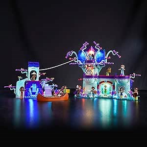 LED Lighting Kit Compatible with Lego The Enchanted Treehouse 43215 Building Kit - Lights Only - Decoration LED Light Kit Without Building Block Model (Basic Version)