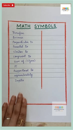 Math symbols (part -2) #mathsbyjass #symbols