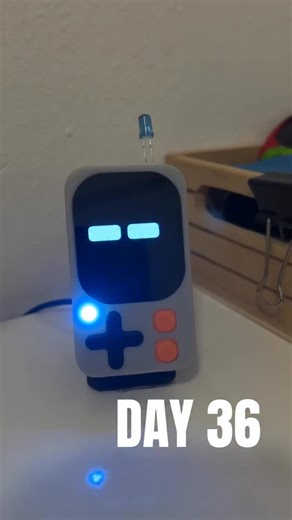 Kode. on Instagram: "Day 36 — No-cuts AI + GPIO demo 👀⚡ Eyes on screen, press the button, speak your command. Kode Dot listens, thinks for a few seconds, and drives the GPIOs: turn on an LED, spin a motor, trigger modules. The top connector feeds 5V, a simple state machine maps the natural-language response to actions, and the on-screen text updates in real time. It even remembers what you’ve connected, so you can chain tasks later. AI and robotics with zero setup, just talk and watch it happen