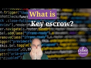 What is key escrow?
