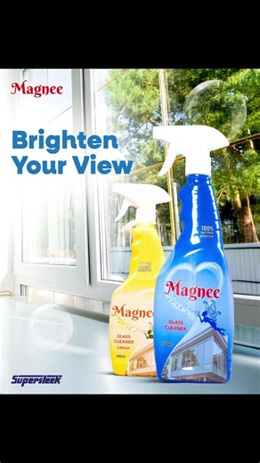 Magnee Glass Cleaner: Crystal-Clear Shine Every Time