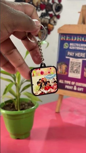 🔑 Customised Key Ring – Personalised Gift