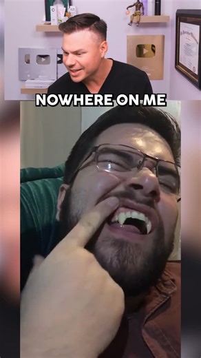 TheBentist on Instagram: "Does He Have REAL Vampire Fangs?! 😮🦷 #teeth #braces #mouth"