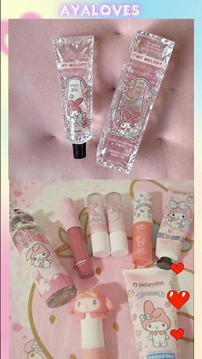 Aesthetic Sanrio Skincare Collection 💕 | Kawaii Self-Care Time! #sanrio #kawaiibeauty #kawaiistyle