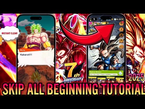 How to Instantly Skip ALL Tutorials in Dragon Ball Legends (2025 Updated)