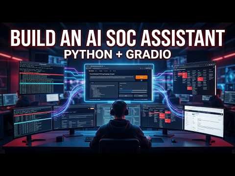 How to Build an AI SOC Chatbot Using Gradio & Python