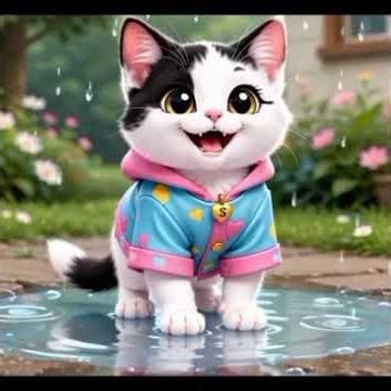 “Sofia Splash Splash in the Rain ☔🐾”