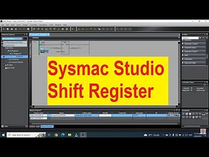 Omron sysmac studio shift register #plc #programming