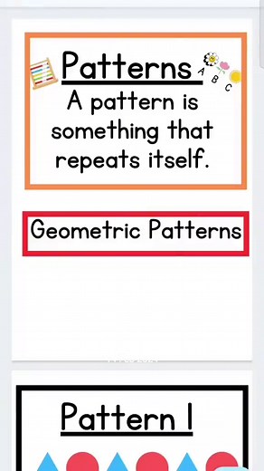 Classroom Decor & Math Patterns for Kids