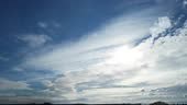 Drone's Camera Footage of Dramatical Clouds and Sky over Luton City...
