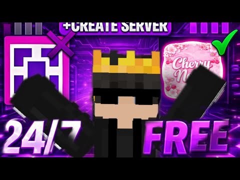 How to Make a FREE 24/7 Java + PE/Bedrock Server |FREE Minecraft & VPSHosting Cherry Nodes