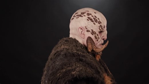 Jötunn, pale variant. XL fit male silicone mask. Sculpted by @andrewfreeman27 Molds by @julian_bonfiglio Casting by Scott Mueller Patch by @facial_punch Paint by @sffxstudios Finishing by @danjurado01 Modeled by @charliehdz82 Available at www.immortalmasks.com | Immortal Masks