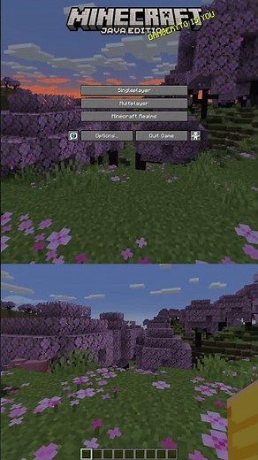 Minecraft Spring to life panorama seed