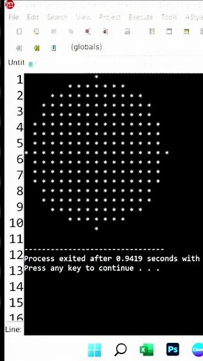 Amazing C++ Pattern Printing Trick 😍