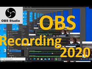 Obs studio recording audio but no video