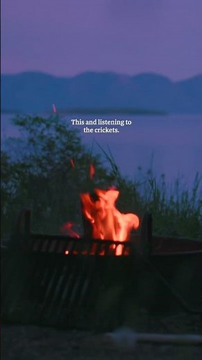 Camping on Flathead Lake
