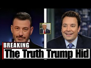 Trump Reacts After Jimmy Kimmel & Jimmy Fallon Address Him on Live TV