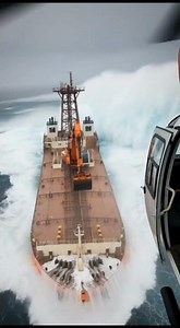 RO-RO Ship vs Apocalyptic Storm - Who Wins? #maritime #waves #insane