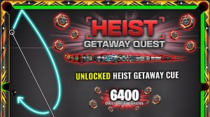 15K views · 409 reactions | 8 Ball Pool - New Heist Getaway Quest &...