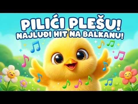 PILIĆI PLEŠU - Vesela Dječija Pjesmica - Mi smo pilici