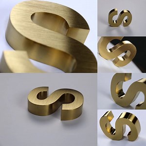 [Hot Item] Elegant Stainless Steel Letters for Modern Business Branding