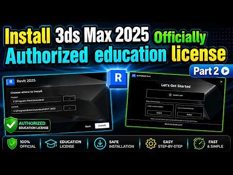 Install Revit 2025 with Official Student License