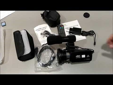 CÂMERA FILMADORA 4K ULTRA HD Wi-Fi de MELHOR CUSTO BENEFÍCIO / Unboxing BANGGOOD