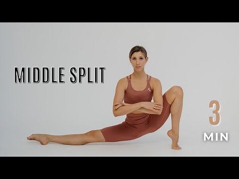 3 min a day to get the middle splits Middle splits without pain, it's real
