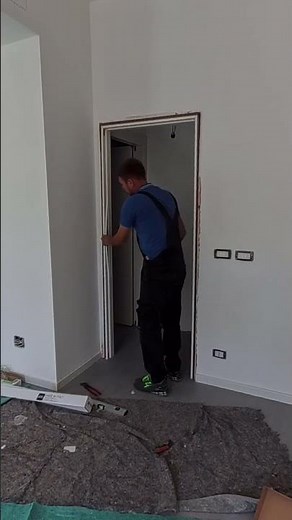 How to Fix a Crooked Door Frame 🔧