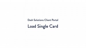 Load Single Card from Vault