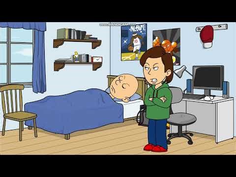 Classic Caillou Refuses To Go To School/Grounded