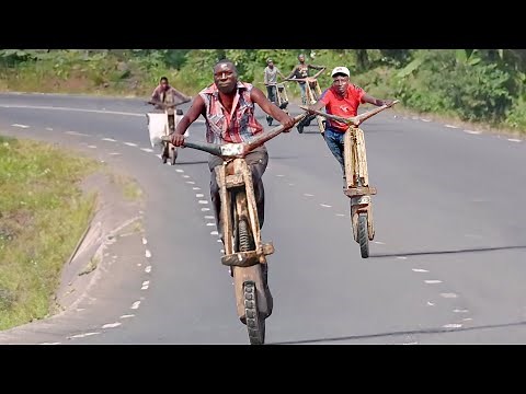 A Day in Life of Africa’s Wooden Scooter Crew