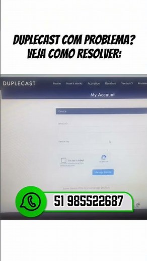 Duplecast com problema, veja como resolver. #duplecas #duplex #iboplayer #iptv