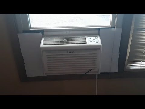 Installation & First Startup of my Haier Window Air Conditioner for 2022