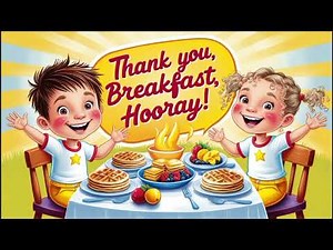 "Breakfast Song Nursery Rhymes & Kids Songs | Fun & Healthy Morning Routine Song for Children"
