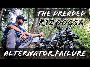 THE DREADED BMW R1200GS ADVENTURE ALTERNATOR FAILURE | Diagnosis & Dealer Repair Process
