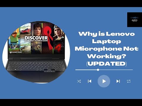 Why is Lenovo Laptop Microphone Not Working? (UPDATED)