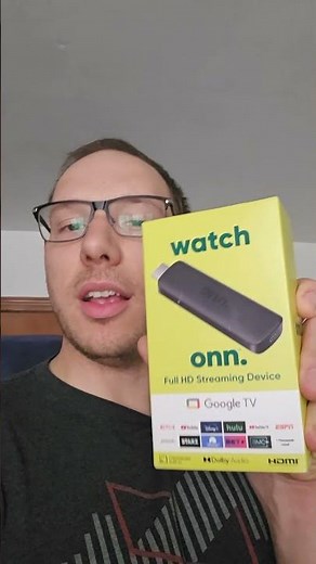 The Watch Onn Google TV stick is a Walmart Chromecast. #Google #Walmart #Onn