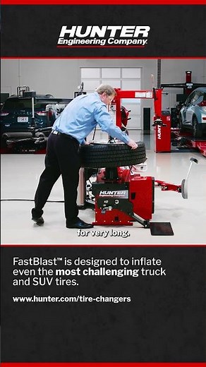 FastBlast™ Available on All TCX51C Tire Changers