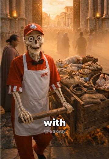 What if you opened a KFC in Ancient Rome? #fyp #foryou #animation #viral #kfc