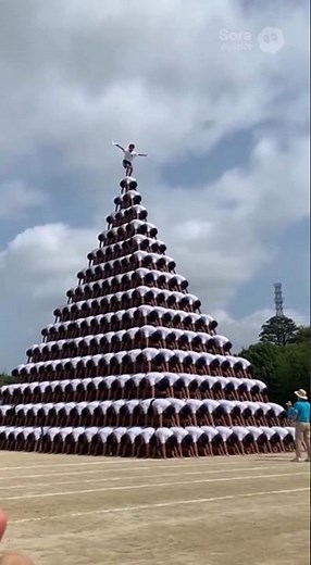 【ギネス記録!!】3000人の組体操!!