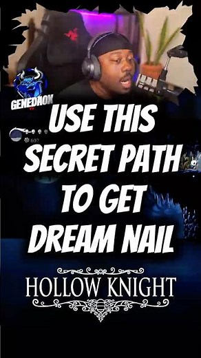 Use This SECRET Path To Get DREAM NAIL In Hollow Knight