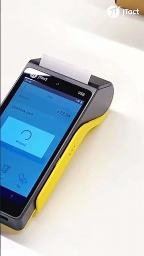 Android POS Machine with NFC payment and thermal printer Mobile POS JTact V56 #androidpos