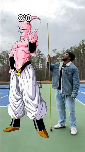 How Tall Are DBZ Characters? #dragonball #anime