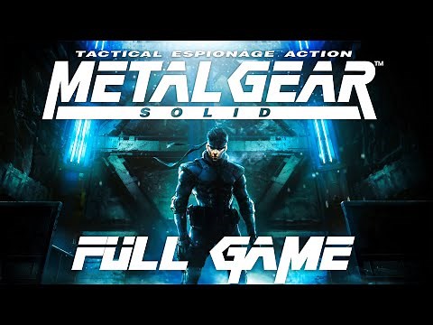 METAL GEAR SOLID 1: Twin Snakes. Remastered REMAKE. FULL GAME, Gameplay,Walkthrough (No Commentary)