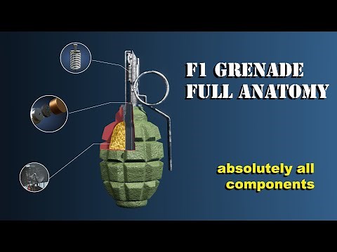 F1 Grenade Full Anatomy