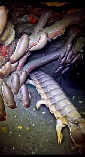 Marine Isopod POV Inside a Hidden Ocean Colony 🌊 😲 🌍 #trending #viral #shortvideo #oceansounds
