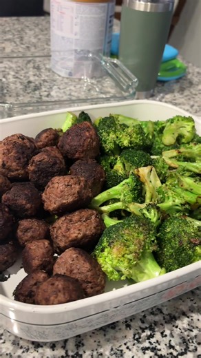 Delicious Meatballs and Broccoli Recipe on the Blackstone