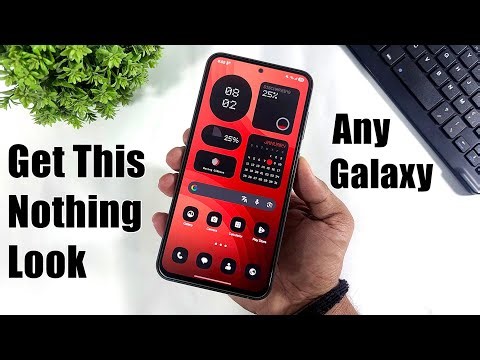How To Get Nothing OS 4 Look On Any Samsung Galaxy | Convert Samsung Phone into Nothing Phone