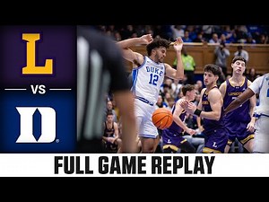 Lipscomb vs. Duke Full Game Replay | 2025-26 ACC Men's Basketball